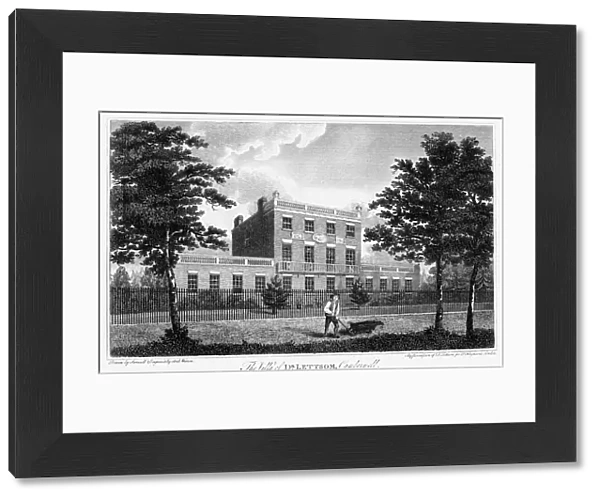 Residence of John Coakley Lettsom, Camberwell, London, 1817