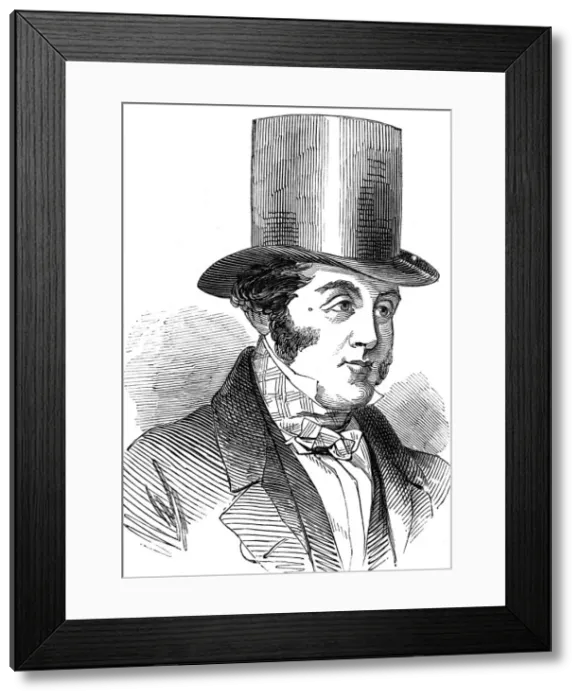 Framed Print : George Hudson, the Railway King, 1848 Framed Print : George Hudson, the Railway King, 1848