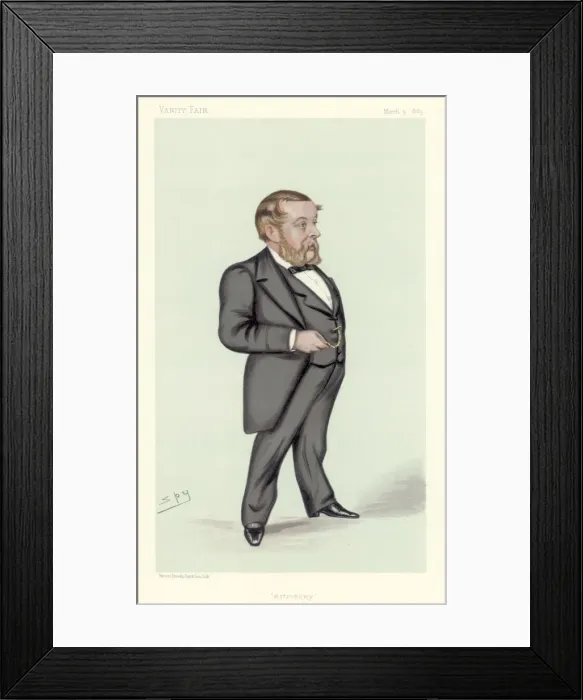 Framed Print : Richard Anthony Proctor, English astronomer, mathematician and popular science writer, 1883. Artist: Spy Framed Print : Richard Anthony Proctor, English astronomer, mathematician and popular science writer, 1883. Artist: Spy