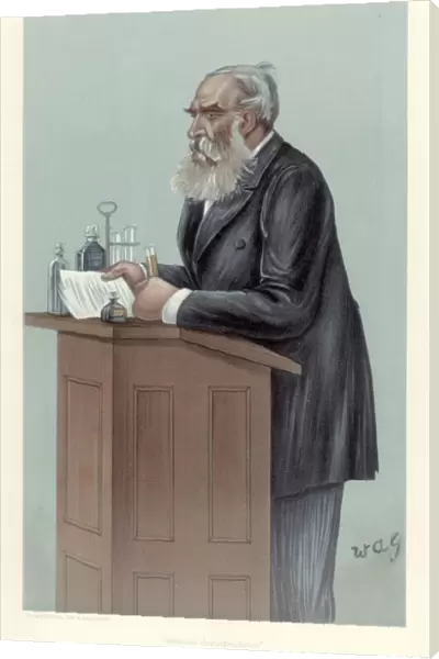 Thomas Stevenson, British forensic scientist, 1899. Artist: Wag