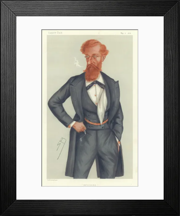 Framed Print : James Ludovic Lindsay, Earl Crawford and Balcarres, 1878. Artist: Spy Framed Print : James Ludovic Lindsay, Earl Crawford and Balcarres, 1878. Artist: Spy
