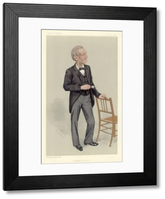 Framed Print : John Hall Gladstone, English chemist, 1891. Artist: Spy Framed Print : John Hall Gladstone, English chemist, 1891. Artist: Spy