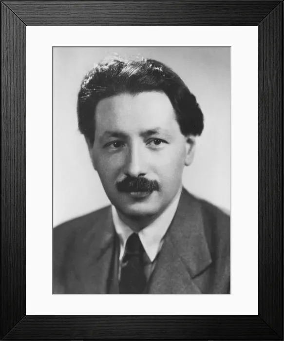 Framed Print : Ernst Boris Chain, German born British biochemist, c1945 Framed Print : Ernst Boris Chain, German born British biochemist, c1945