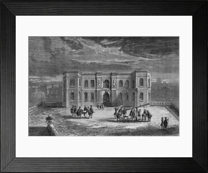 Framed Print : Paris Observatory in the time of Louis XIV, 17th century (1870) Framed Print : Paris Observatory in the time of Louis XIV, 17th century (1870)