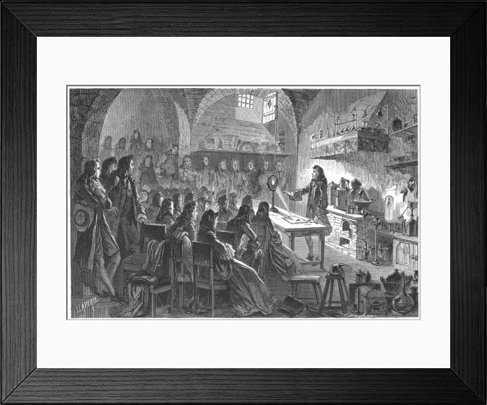 Framed Print : Nicolas Lemery, French pharmacist and chemist, 1874 Framed Print : Nicolas Lemery, French pharmacist and chemist, 1874