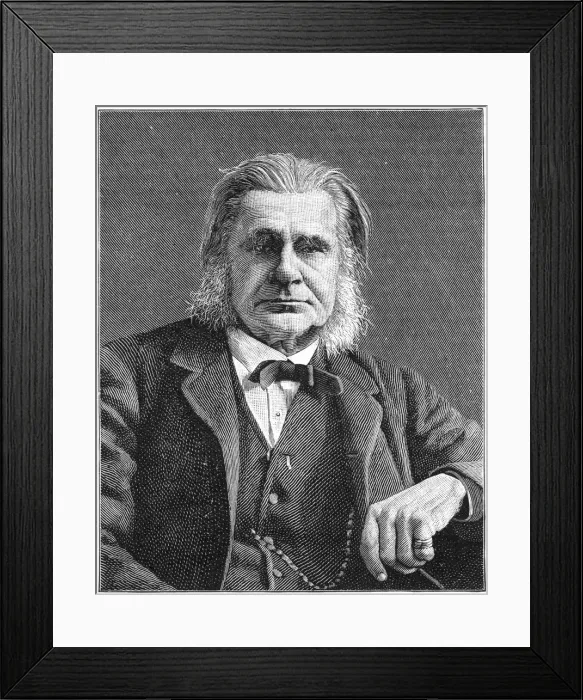 Framed Print : Thomas Henry Huxley, British biologist, 1897 Framed Print : Thomas Henry Huxley, British biologist, 1897