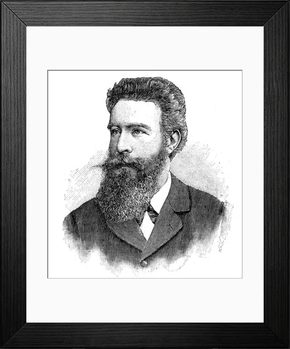 Framed Print : Wilhelm Konrad von Rontgen, German physicist, 1902 Framed Print : Wilhelm Konrad von Rontgen, German physicist, 1902