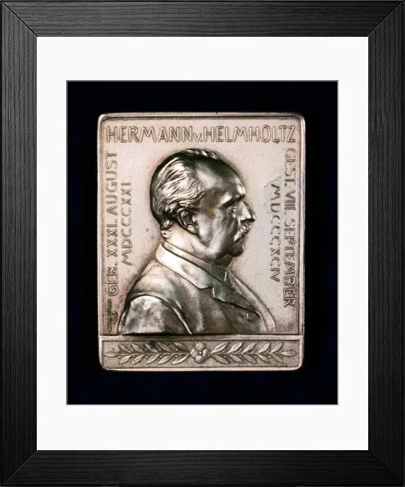 Framed Print : Hermann Ludwig Ferdinand von Helmholtz, c1900 Framed Print : Hermann Ludwig Ferdinand von Helmholtz, c1900