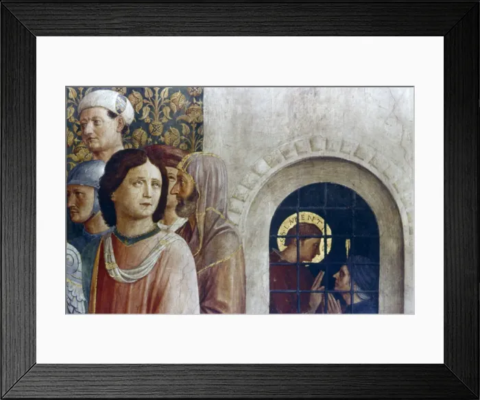 Framed Print : The Judgement of St Laurence (detail), mid 15th century. Artist: Fra Angelico Framed Print : The Judgement of St Laurence (detail), mid 15th century. Artist: Fra Angelico