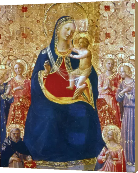 Madonna and Child with Saints, mid 15th century. Artist: Fra Angelico