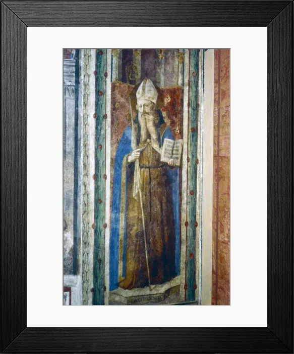 Framed Print : St John Chrysostom, mid 15th century. Artist: Fra Angelico Framed Print : St John Chrysostom, mid 15th century. Artist: Fra Angelico