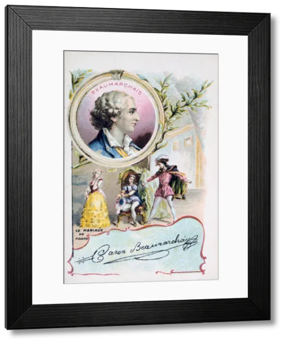 Framed Print : Beaumarchais and The Marriage of Figaro, 1784 (c1900) Framed Print : Beaumarchais and The Marriage of Figaro, 1784 (c1900)