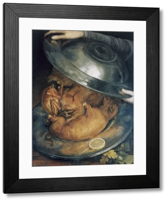 Framed Print : The Cook, c1570. Artist: Giuseppe Arcimboldi Framed Print : The Cook, c1570. Artist: Giuseppe Arcimboldi
