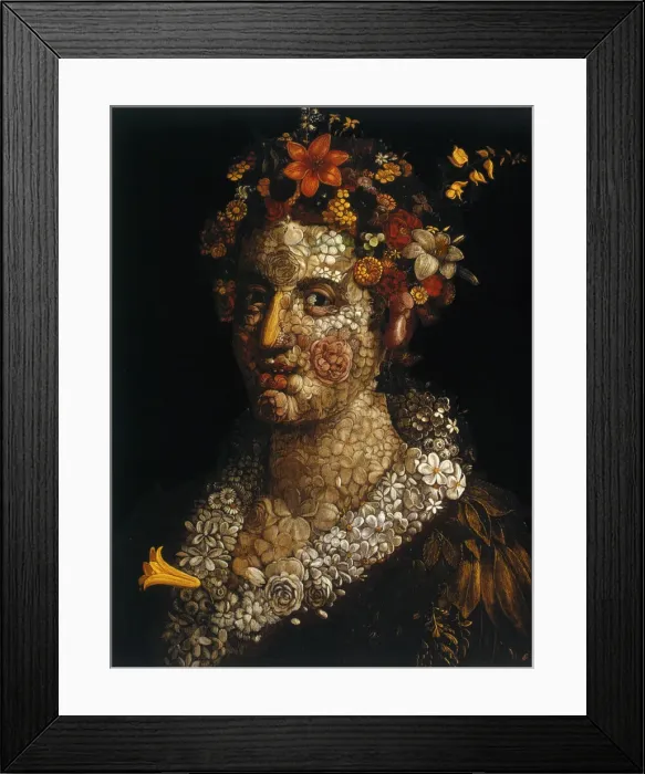 Framed Print : Flora, c1591. Artist: Giuseppe Arcimboldi Framed Print : Flora, c1591. Artist: Giuseppe Arcimboldi