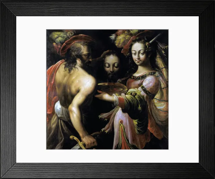 Framed Print : The Beheading of John the Baptist, c1630 Framed Print : The Beheading of John the Baptist, c1630