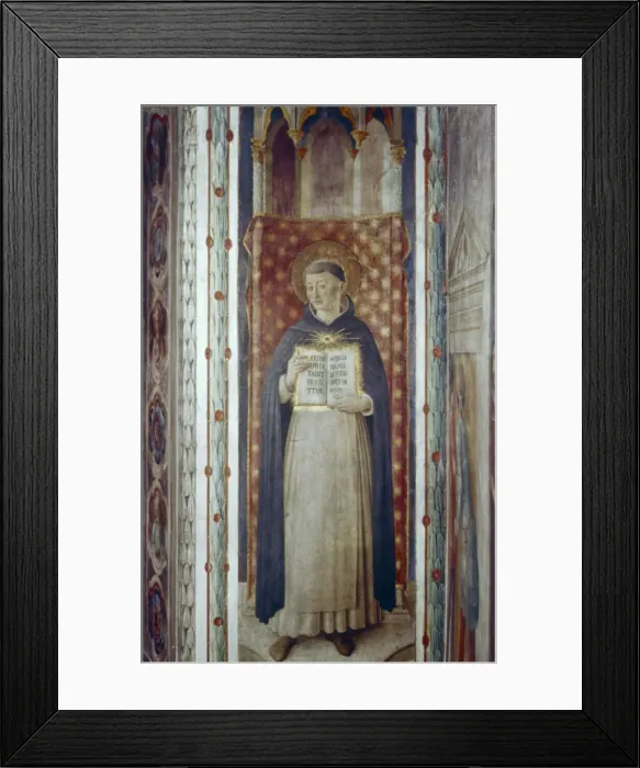 Framed Print : St Thomas Aquinas, mid 15th century. Artist: Fra Angelico Framed Print : St Thomas Aquinas, mid 15th century. Artist: Fra Angelico
