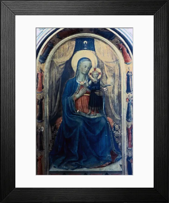 Framed Print : Beato Angelico, c1433. Artist: Fra Angelico Framed Print : Beato Angelico, c1433. Artist: Fra Angelico