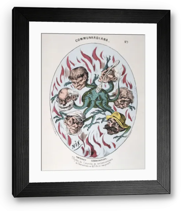Framed Print : Les Beaux Jours de la Commune, 1871 Framed Print : Les Beaux Jours de la Commune, 1871