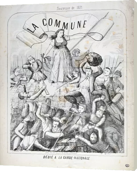 Garde Nationale, Paris Commune, 1871