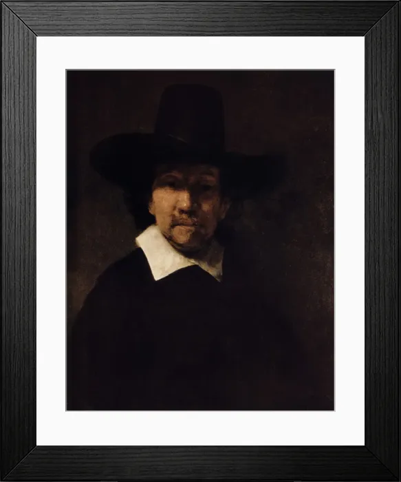 Framed Print : Portrait of the Poet Jeremias de Decker, c1666. Artist: Rembrandt Harmensz van Rijn Framed Print : Portrait of the Poet Jeremias de Decker, c1666. Artist: Rembrandt Harmensz van Rijn
