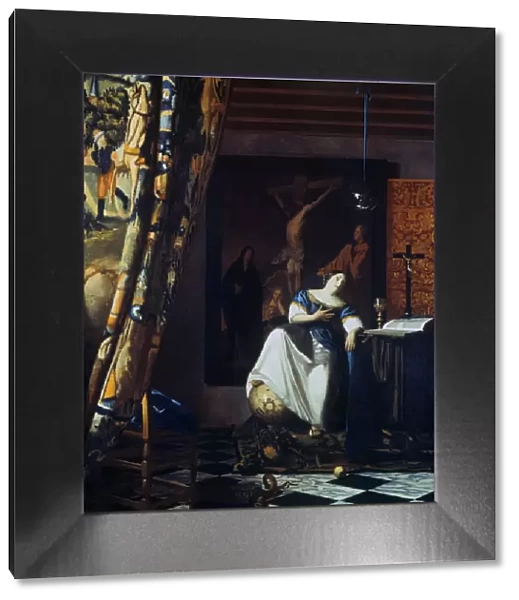 Allegory of the Faith, c1670. Artist: Jan Vermeer