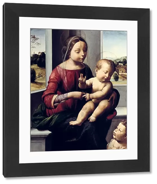 Madonna and Child with the Young Saint John the Baptist, c1497. Artist: Fra Bartolomeo