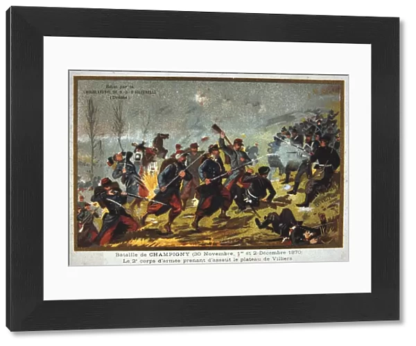 Battle of Champigny, Franco-Prussian war, 30th November-2nd December 1870