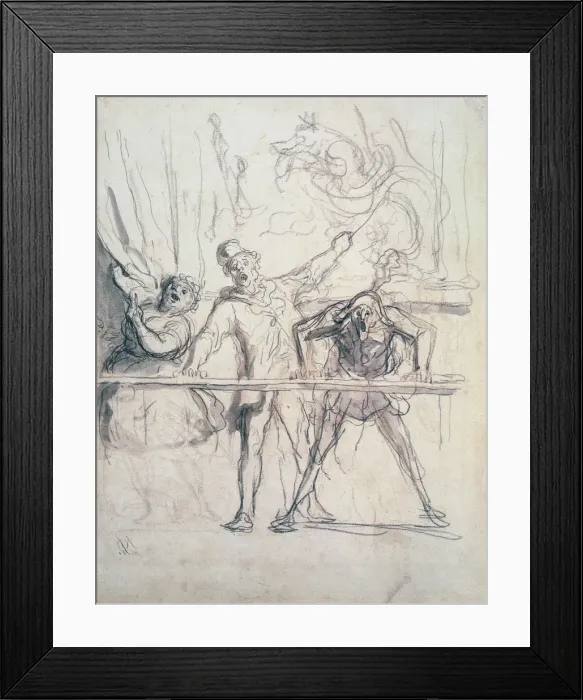 Framed Print : Study, 18th century. Artist: Giovanni Battista Tiepolo Framed Print : Study, 18th century. Artist: Giovanni Battista Tiepolo