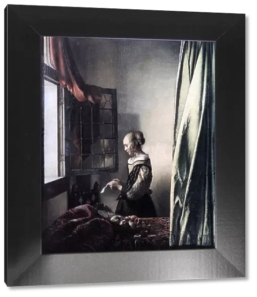 Girl Reading a Letter at an Open Window, c1657. Artist: Jan Vermeer