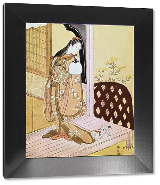 The Princess Nyosan, 1765. Artist: Suzuki Harunobu