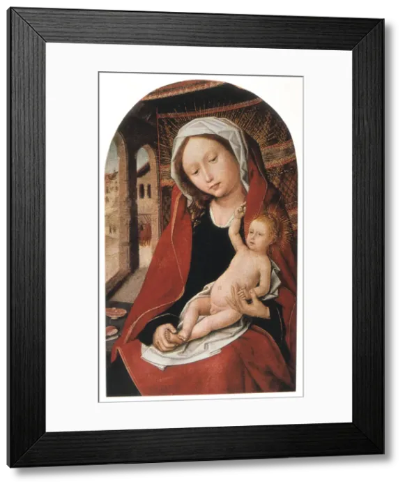 Framed Print : The Virgin and the Child, 15th century(?) Framed Print : The Virgin and the Child, 15th century(?)