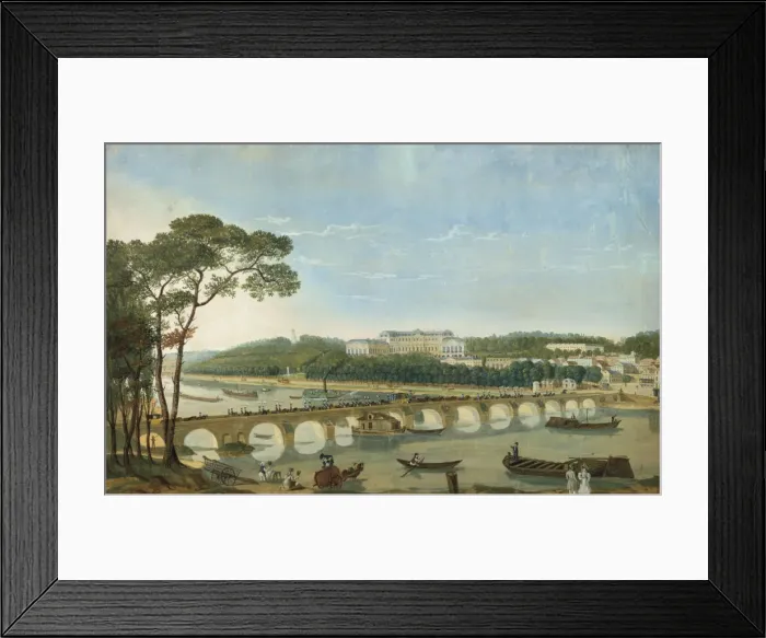 Framed Print : Visit of King Francis I and the Queen of Naples to Charles X at St Cloud, May 1830 (19th century) Framed Print : Visit of King Francis I and the Queen of Naples to Charles X at St Cloud, May 1830 (19th century)
