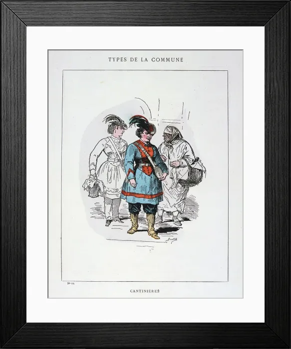 Framed Print : Cantinieres, Paris Commune, 1871 Framed Print : Cantinieres, Paris Commune, 1871