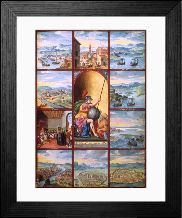 Framed Print : Voyage dans les Pouilles, 16th century Framed Print : Voyage dans les Pouilles, 16th century