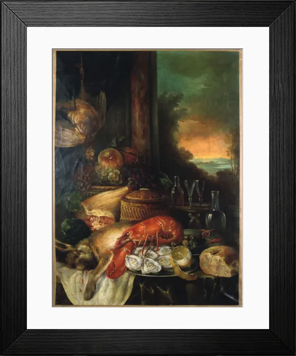 Framed Print : Still Life, 19th century Framed Print : Still Life, 19th century