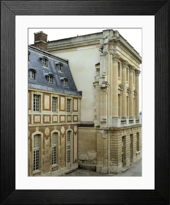 Framed Print : Dufour House seen from the south, Chateau de Versailles, France Framed Print : Dufour House seen from the south, Chateau de Versailles, France
