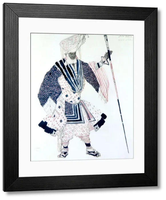Framed Print : The High Priest (Le Grand Pretre), ballet costume design, 1911. Artist: Leon Bakst Framed Print : The High Priest (Le Grand Pretre), ballet costume design, 1911. Artist: Leon Bakst