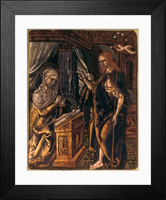 Framed Print : The Annunciation, 16th century Framed Print : The Annunciation, 16th century