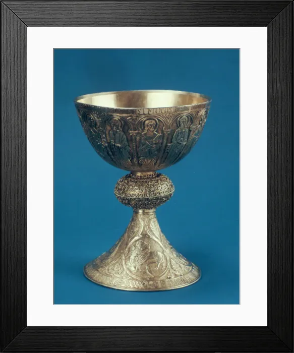 Framed Print : Chalice, 12th century Framed Print : Chalice, 12th century