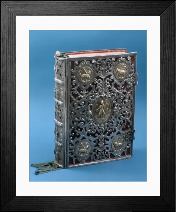 Framed Print : Bible, Portuguese, 17th Century Framed Print : Bible, Portuguese, 17th Century