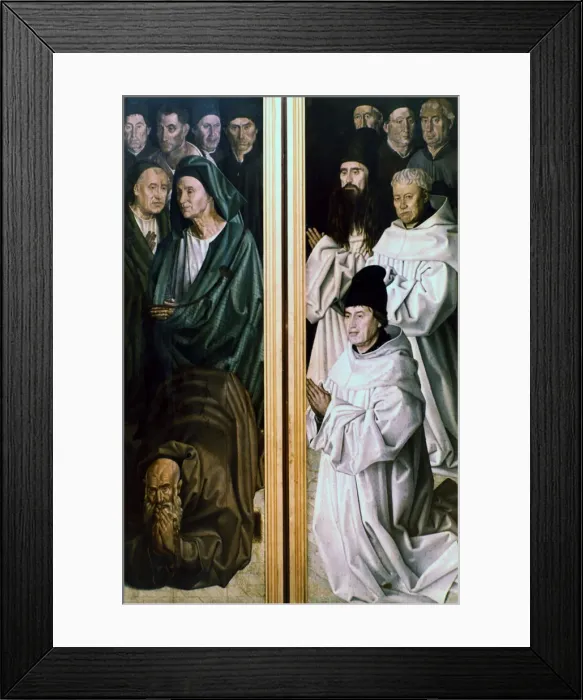 Framed Print : Altarpiece of Saint Vincent, 1460. Artist: Nuno Goncalves Framed Print : Altarpiece of Saint Vincent, 1460. Artist: Nuno Goncalves