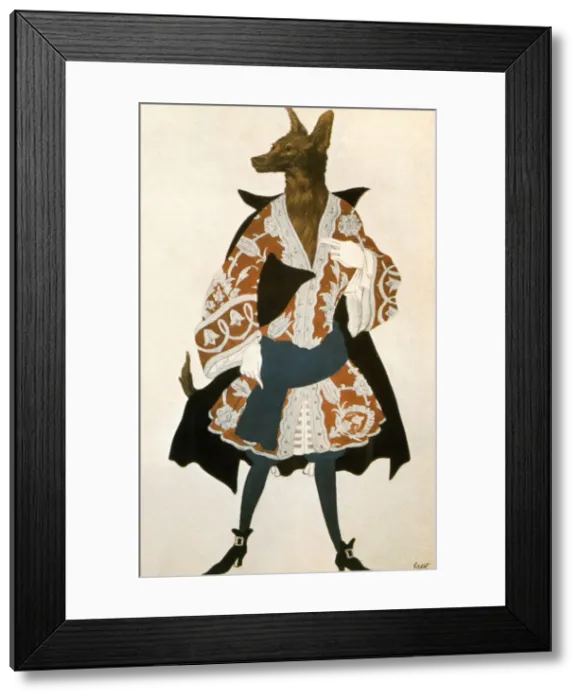 Framed Print : The Sleeping Beauty Wolf, 1921. Artist: Leon Bakst Framed Print : The Sleeping Beauty Wolf, 1921. Artist: Leon Bakst
