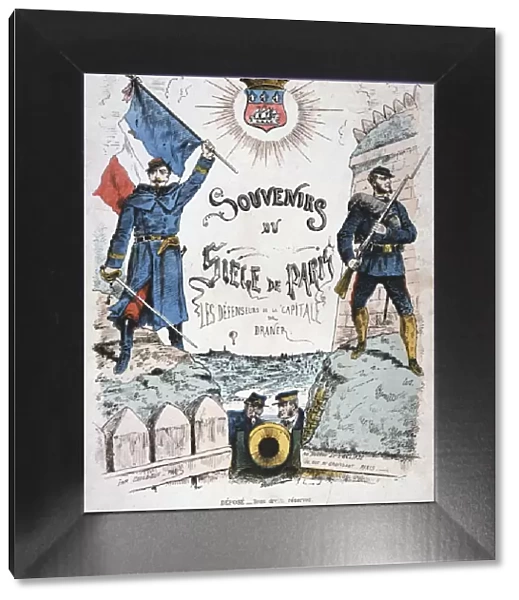 Cover for Souvenirs du Siege de Paris, 1870-1871