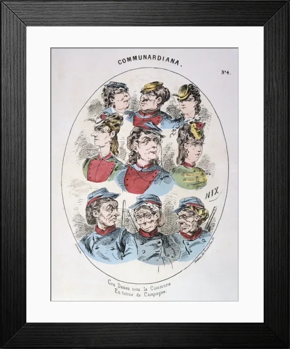 Framed Print : Les Beaux Jours de la Commune, 1871 Framed Print : Les Beaux Jours de la Commune, 1871