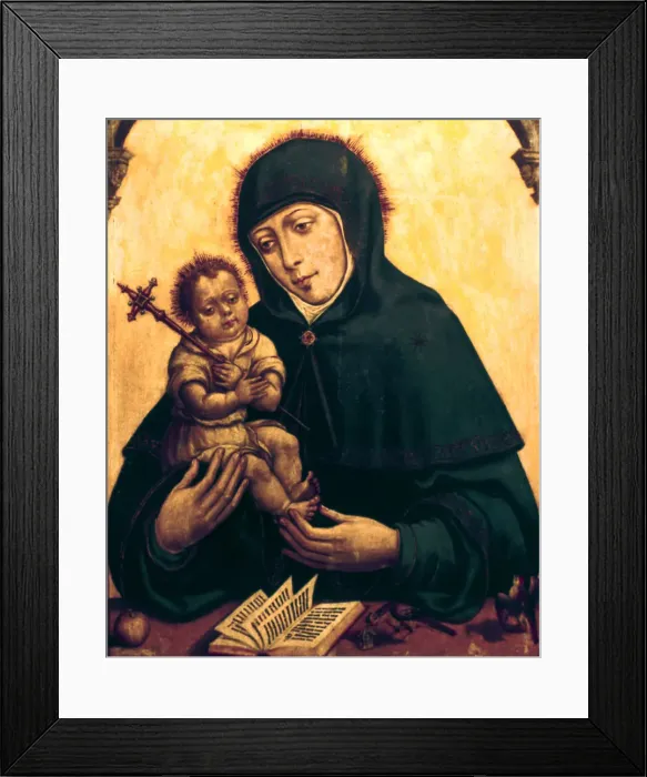 Framed Print : Virgin and Child, 16th century Framed Print : Virgin and Child, 16th century