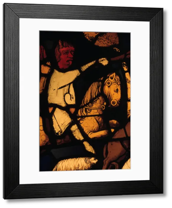 Framed Print : Devil on a horse, (detail) Framed Print : Devil on a horse, (detail)