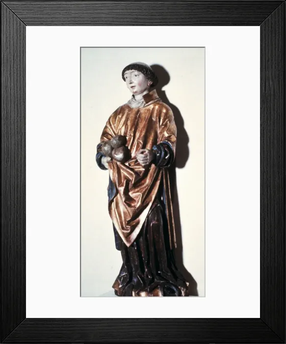 Framed Print : St Stephen, Austrian statue, 1480 Framed Print : St Stephen, Austrian statue, 1480