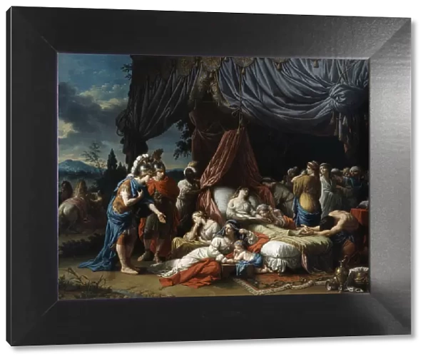 The Death of the Woman of Darius, 1785. Artist: Louis Jean Francois Lagrenee