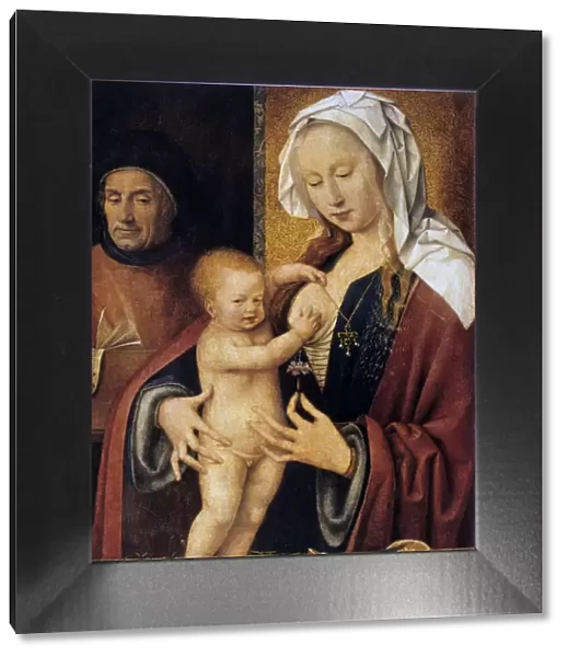 The Holy Family, 16th century. Artist: Joos van Cleve