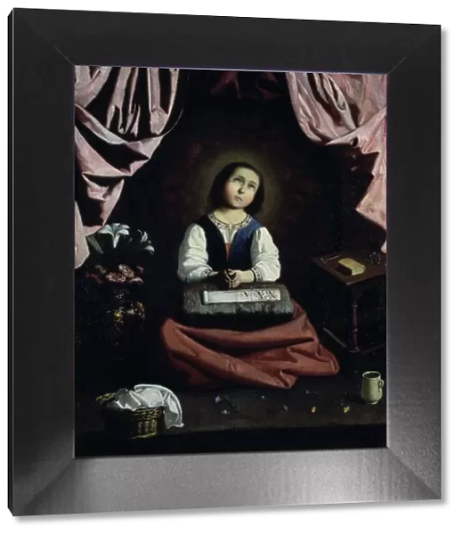 The Young Virgin, c1632-33. Artist: Francisco de Zurbaran